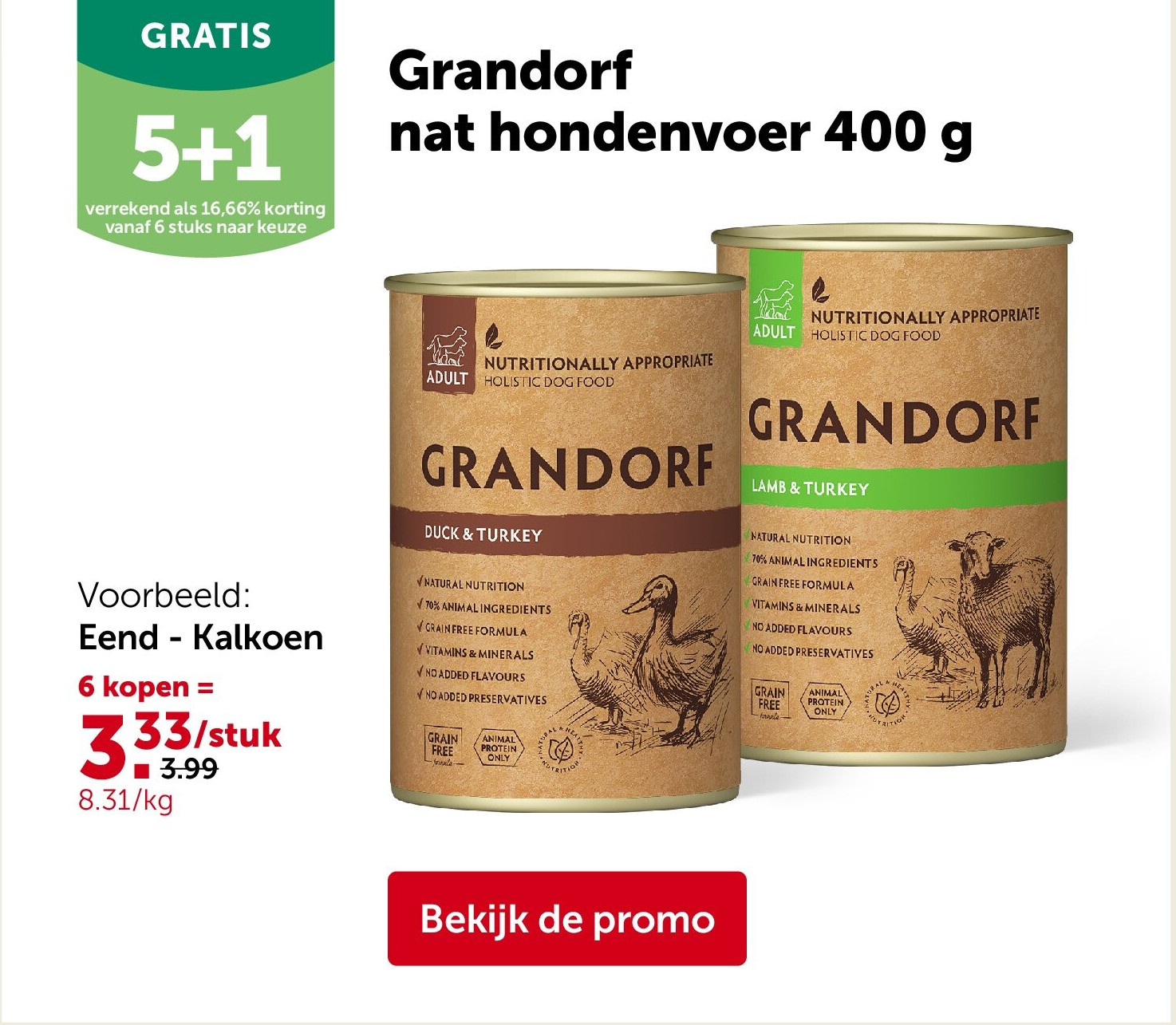 Eend - Kalkoen
