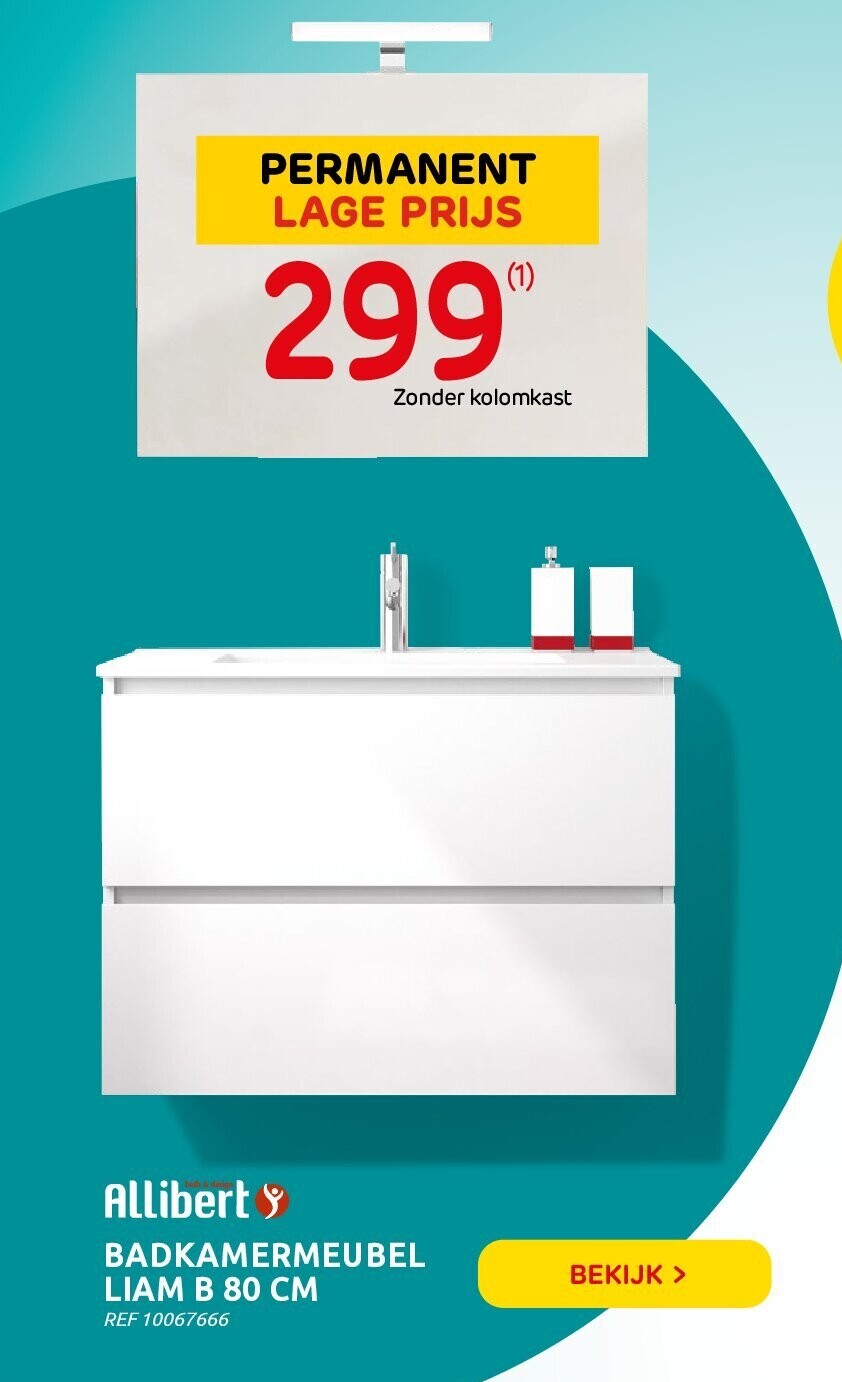 BADKAMERMEUBEL LIAM B 80 CM