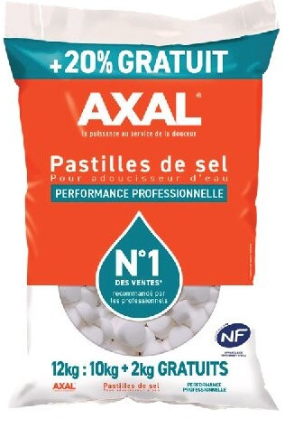 Pastilles de sel Axal