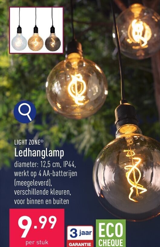 Ledhanglamp