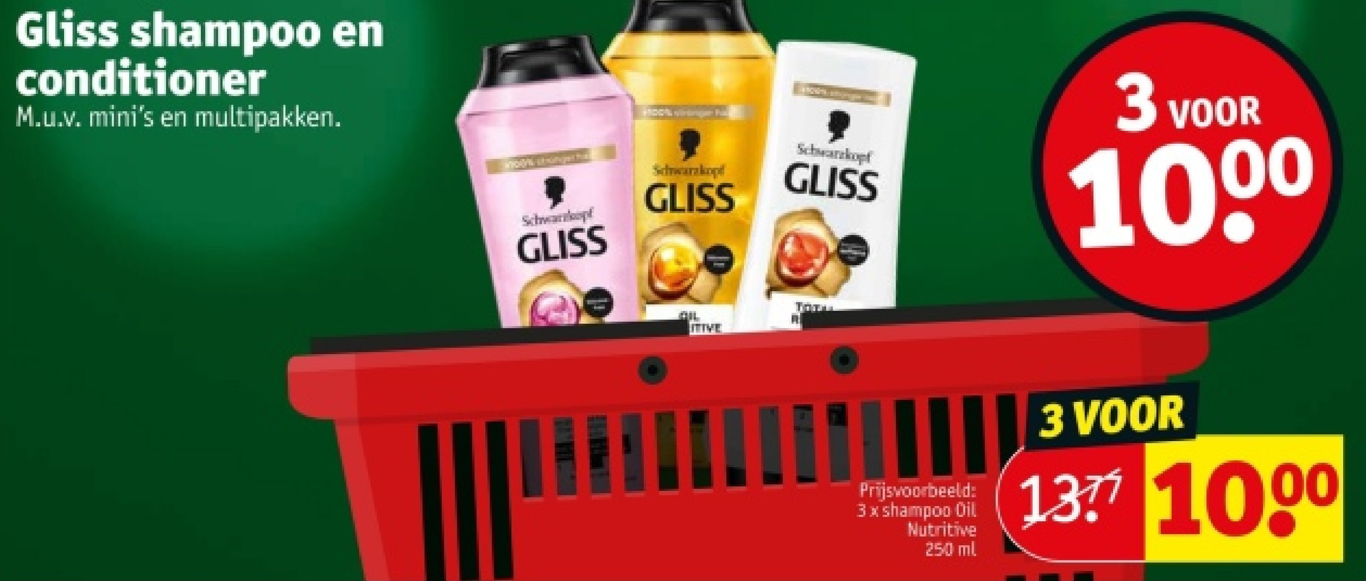 Gliss shampoo en conditioner