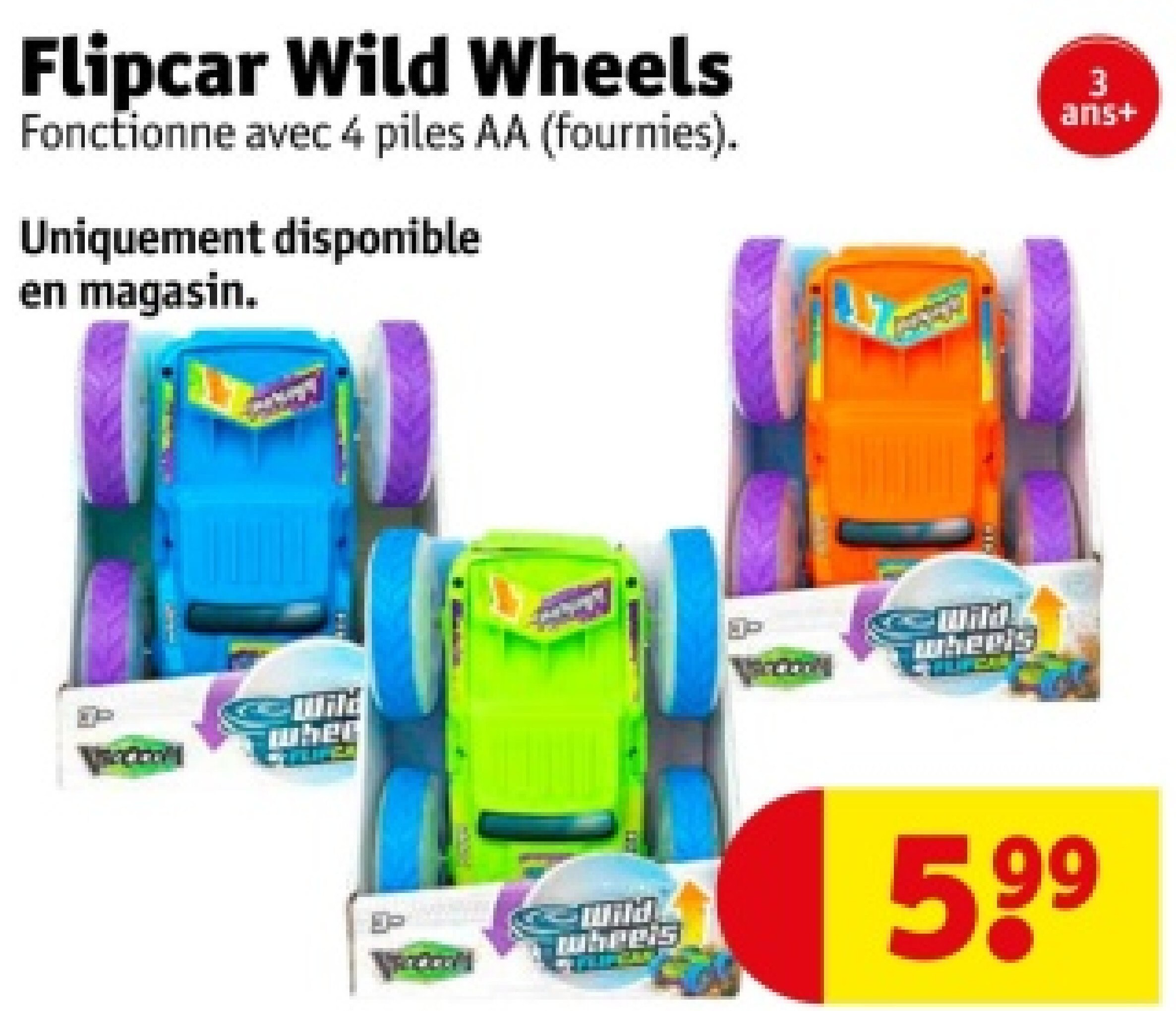 Flipcar Wild Wheels