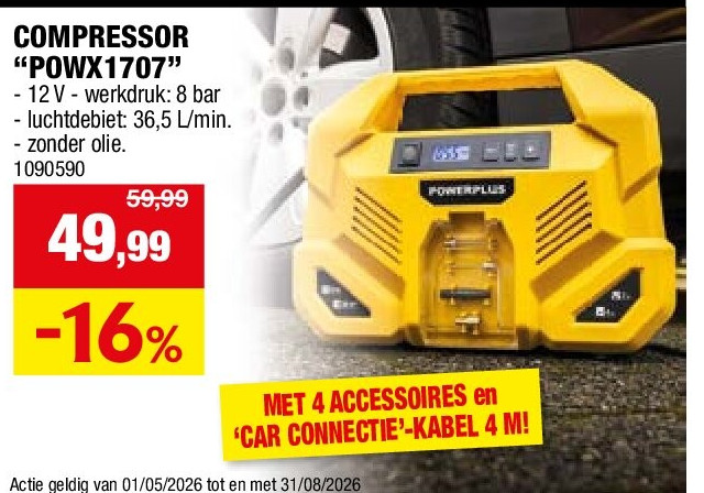 COMPRESSOR “POWX1707”