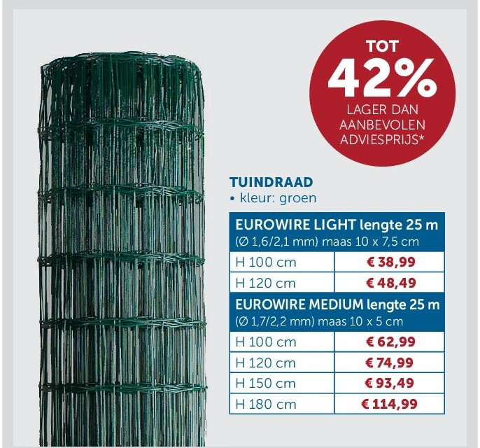 TUINDRAAD H 100 cm