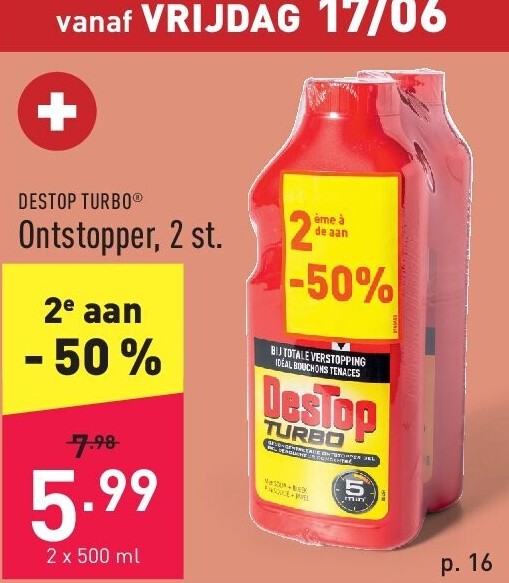 Ontstopper, 2 st.