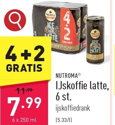 IJskoffie latte, 6 st.