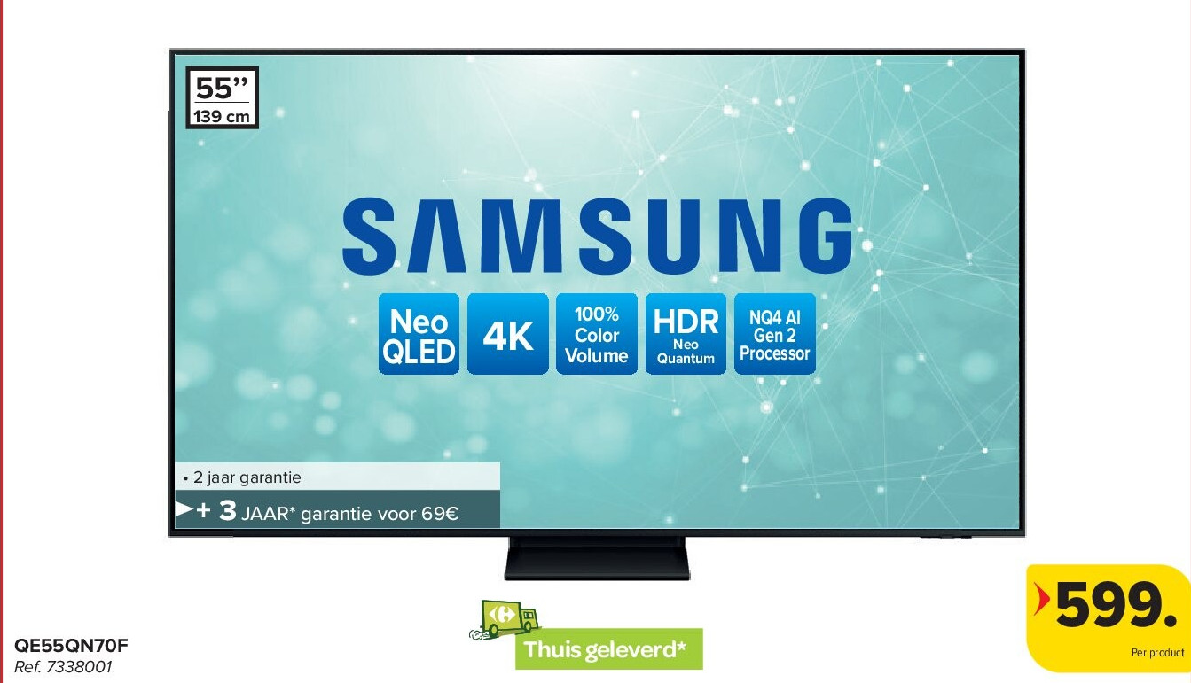 SAMSUNG QE55QN70F 4K TV