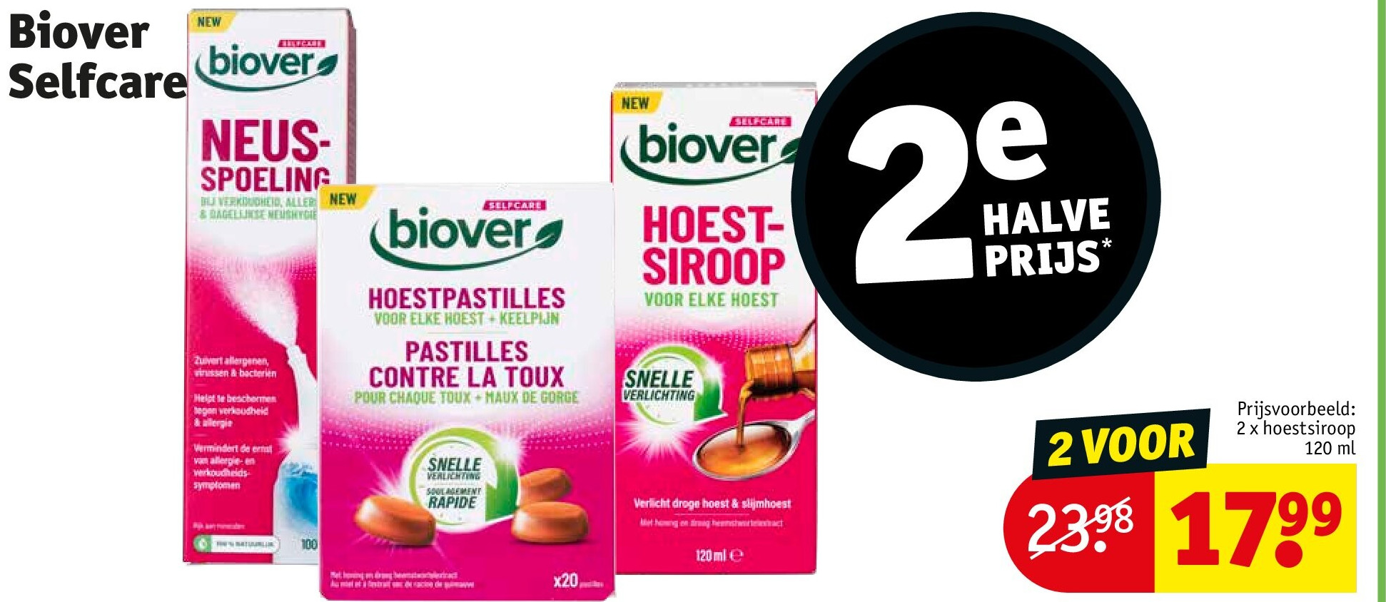 2 x hoestsiroop 120 ml