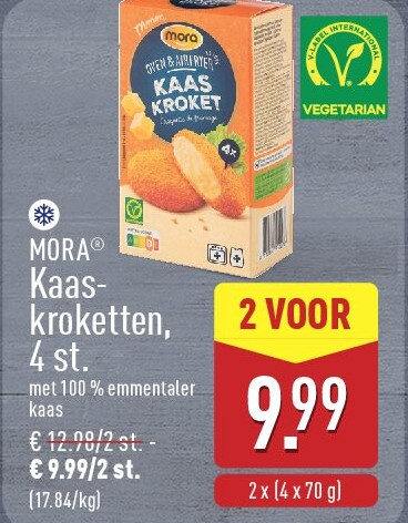 Kaas­ kroketten, 4st.