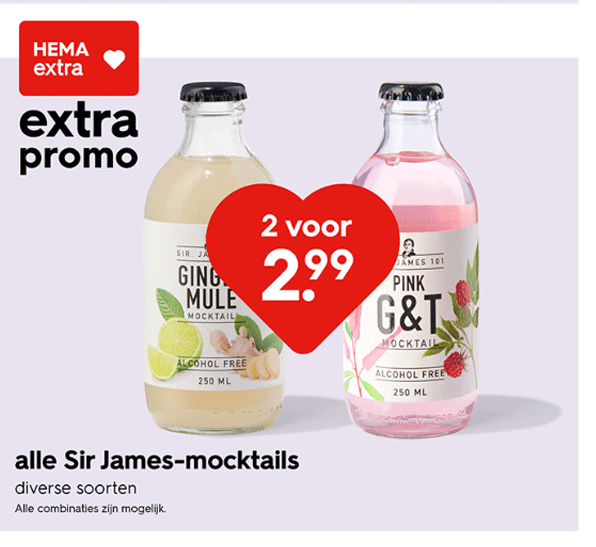 alle Sir James-mocktails