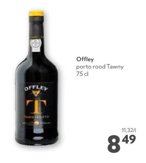 Offley porto rood Tawny 75 cl