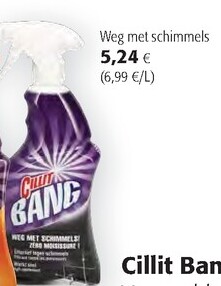 Cillit Bang Weg met schimmels