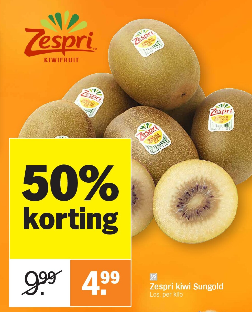 Zespri kiwi Sungold