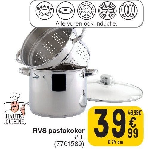 RVS pastakoker