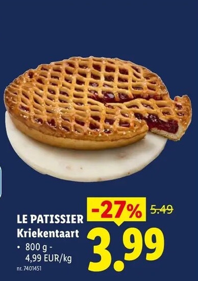 Kriekentaart