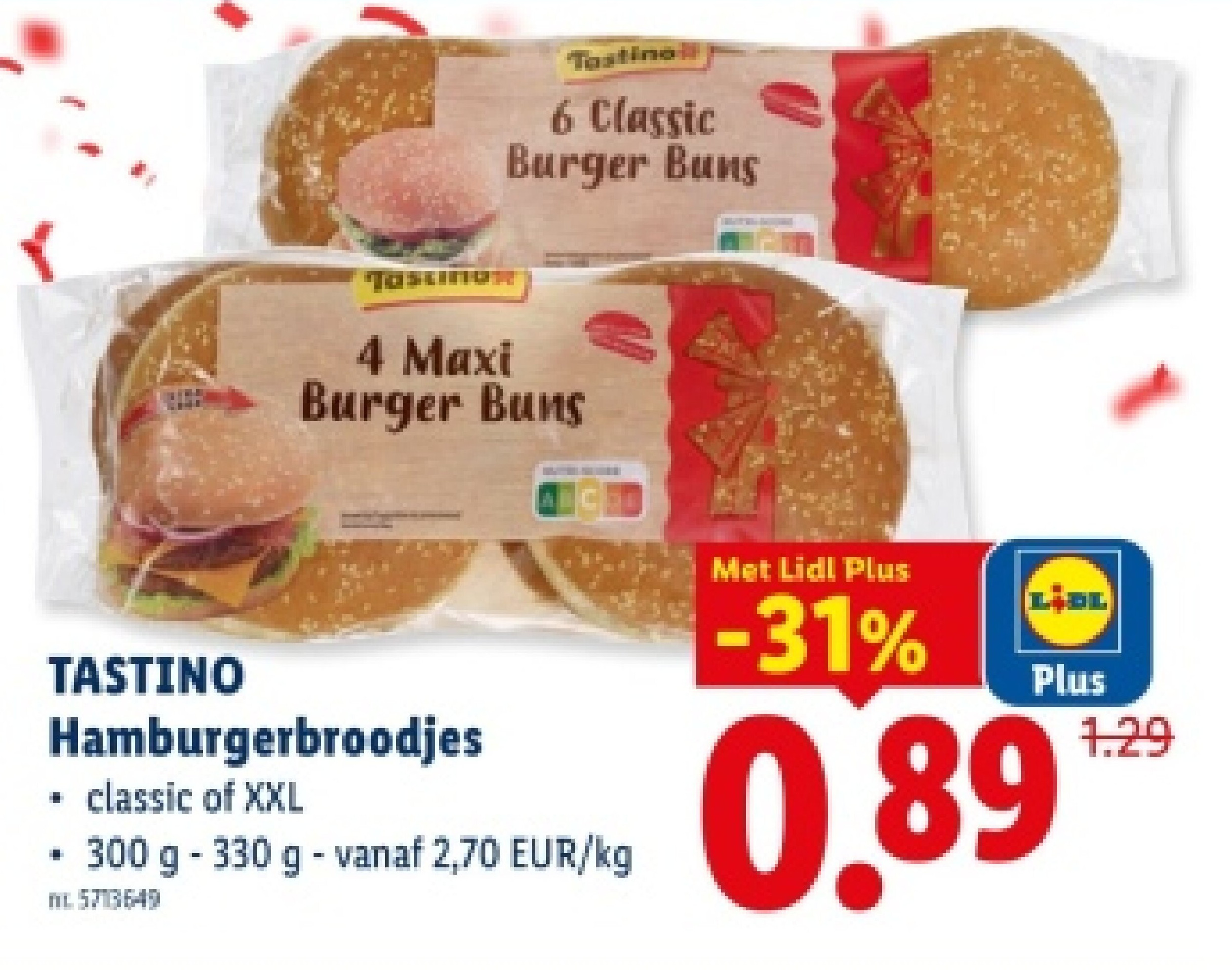 Hamburgerbroodjes