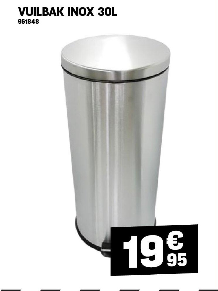 VUILBAK INOX 30L