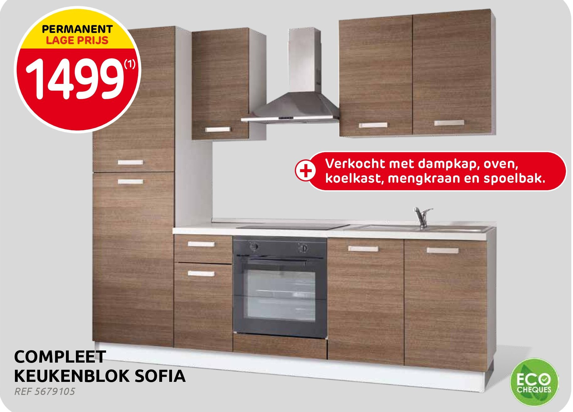 COMPLEET KEUKENBLOK SOFIA