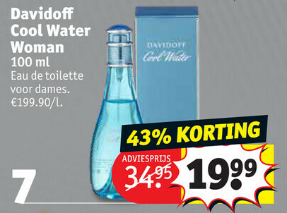 Davidoff Cool Water Woman 100 ml