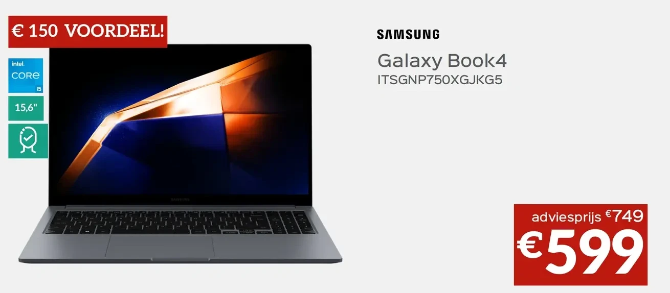 SAMSUNG Galaxy Book4 ITSGNP750XGJKG5