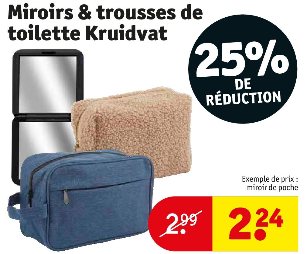 Miroirs & trousses de toilette Kruidvat