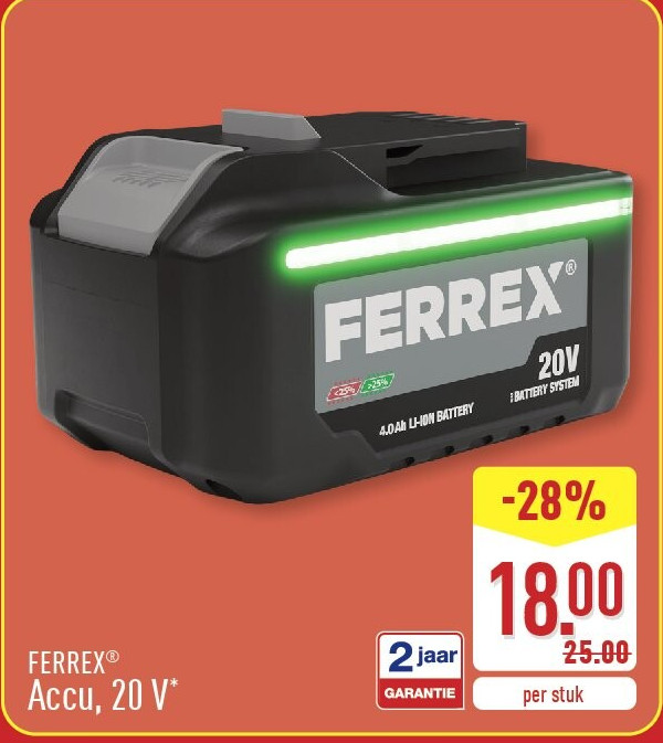 Accu, 20V