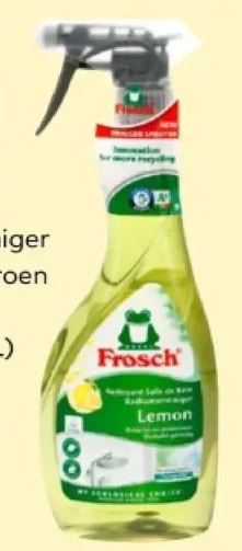 Badkamerreiniger spray met citroen