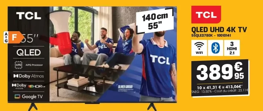 Tcl QLED UHD 4K TV