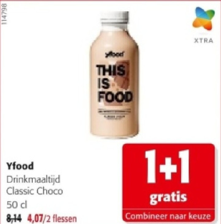 Yfood Drinkmaaltijd Classic Choco 50 cl