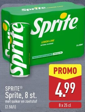 Sprite, 8st.