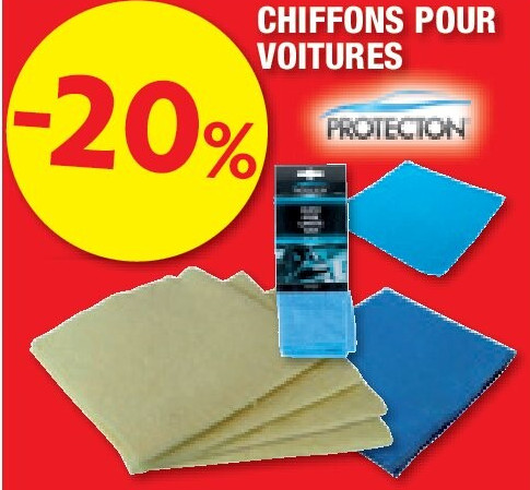 CHIFFONS POUR VOITURES