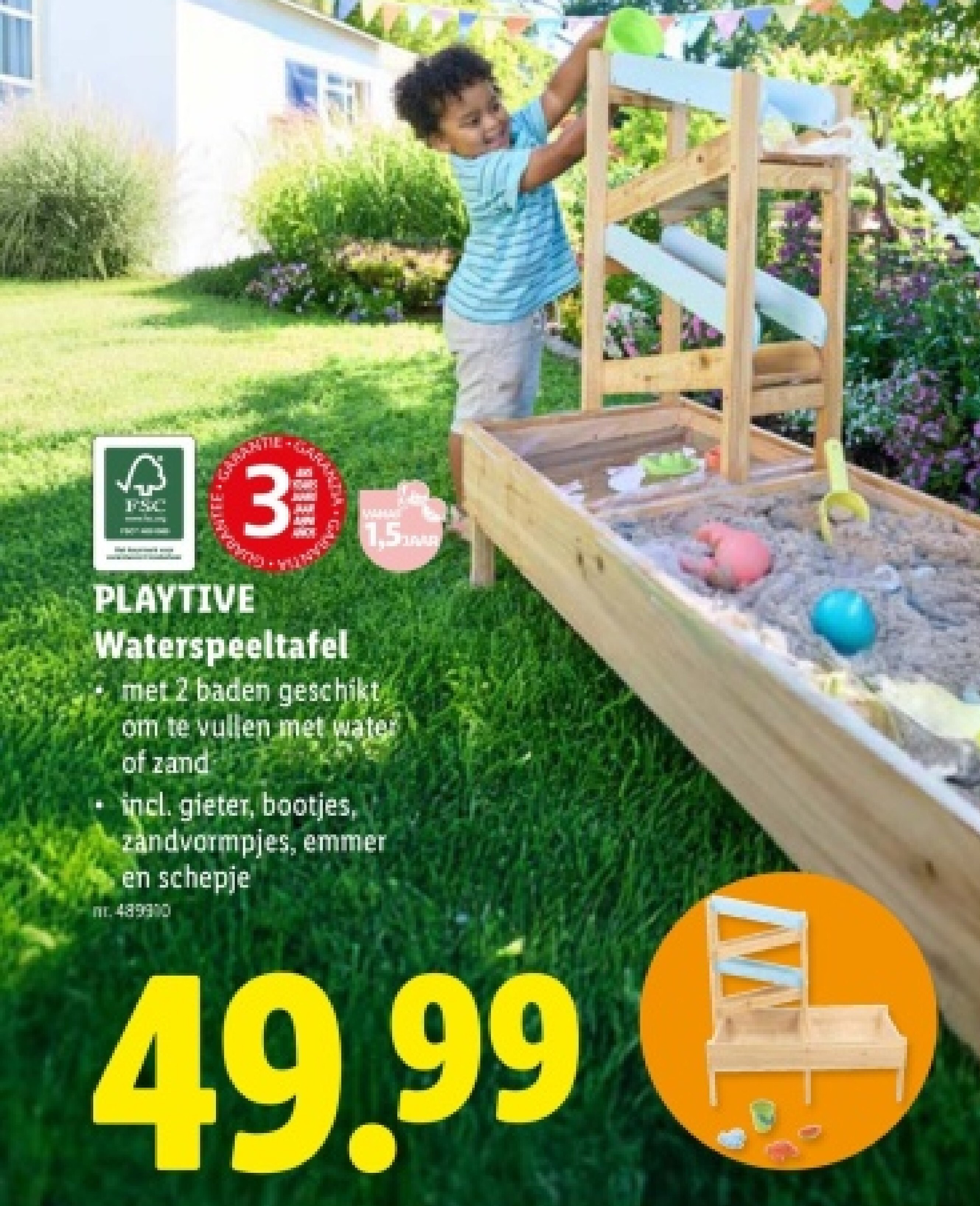Waterspeeltafel