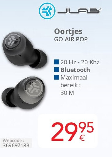 Oortjes GO AIR POP