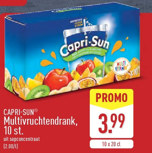 Multivruchtendrank, 10st.