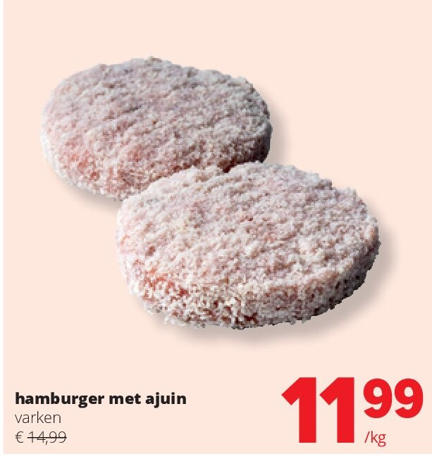 hamburger met ajuin