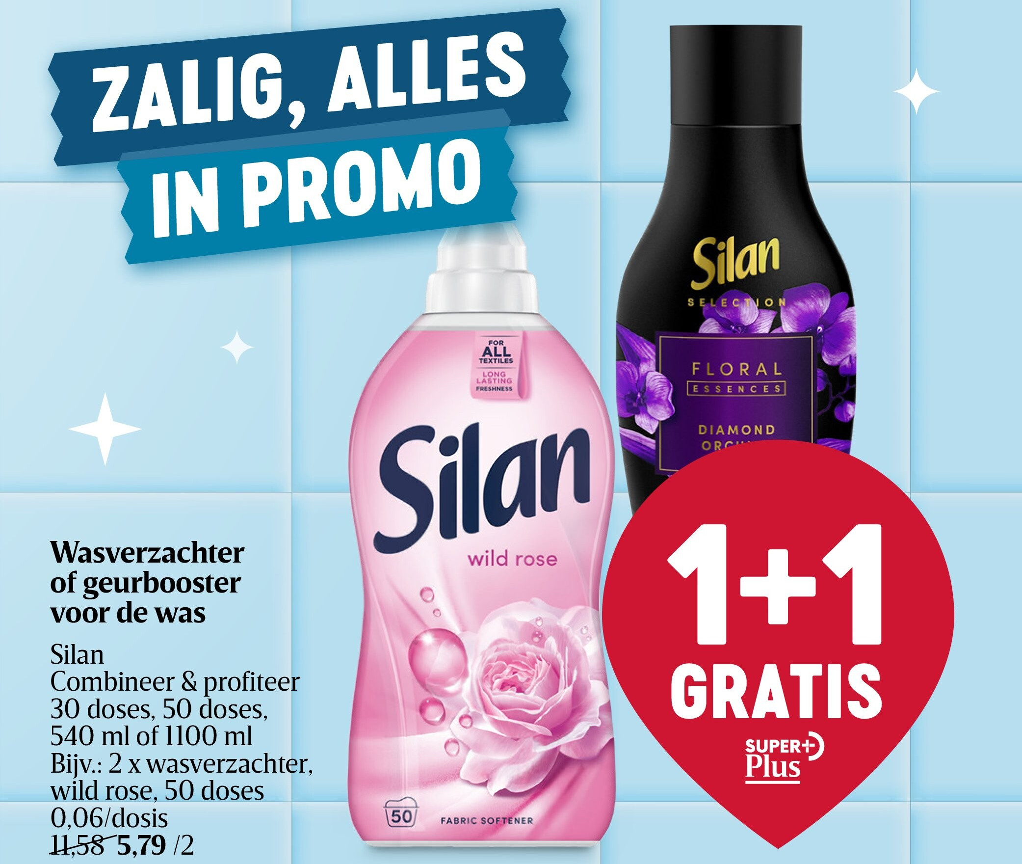 Wasverzachter of geurbooster voor de was