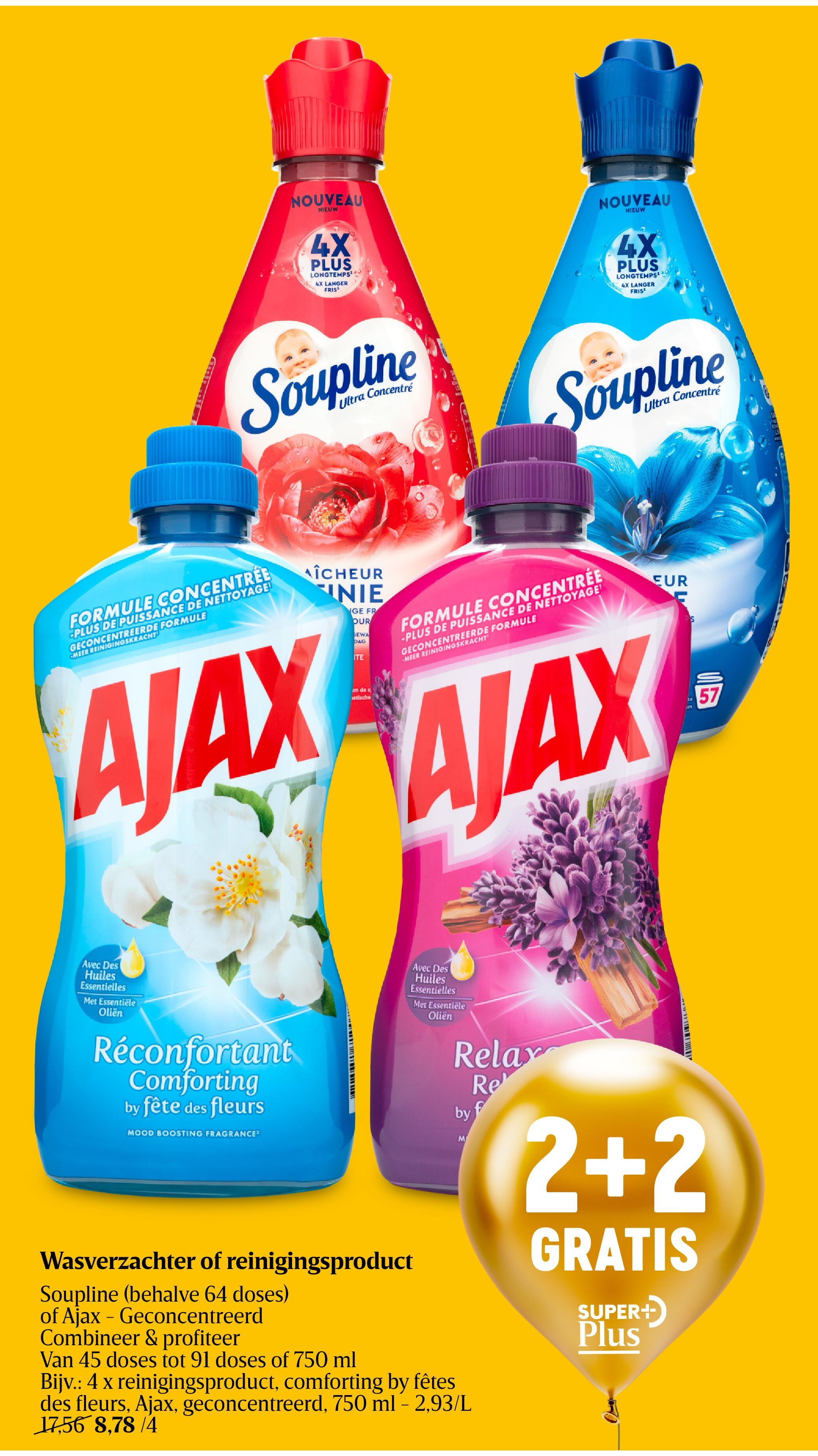 Wasverzachter of reinigingsproduct