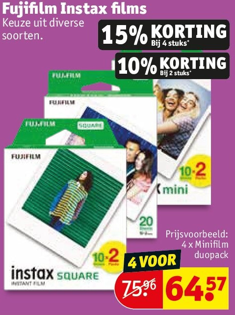 Fujifilm Instax films