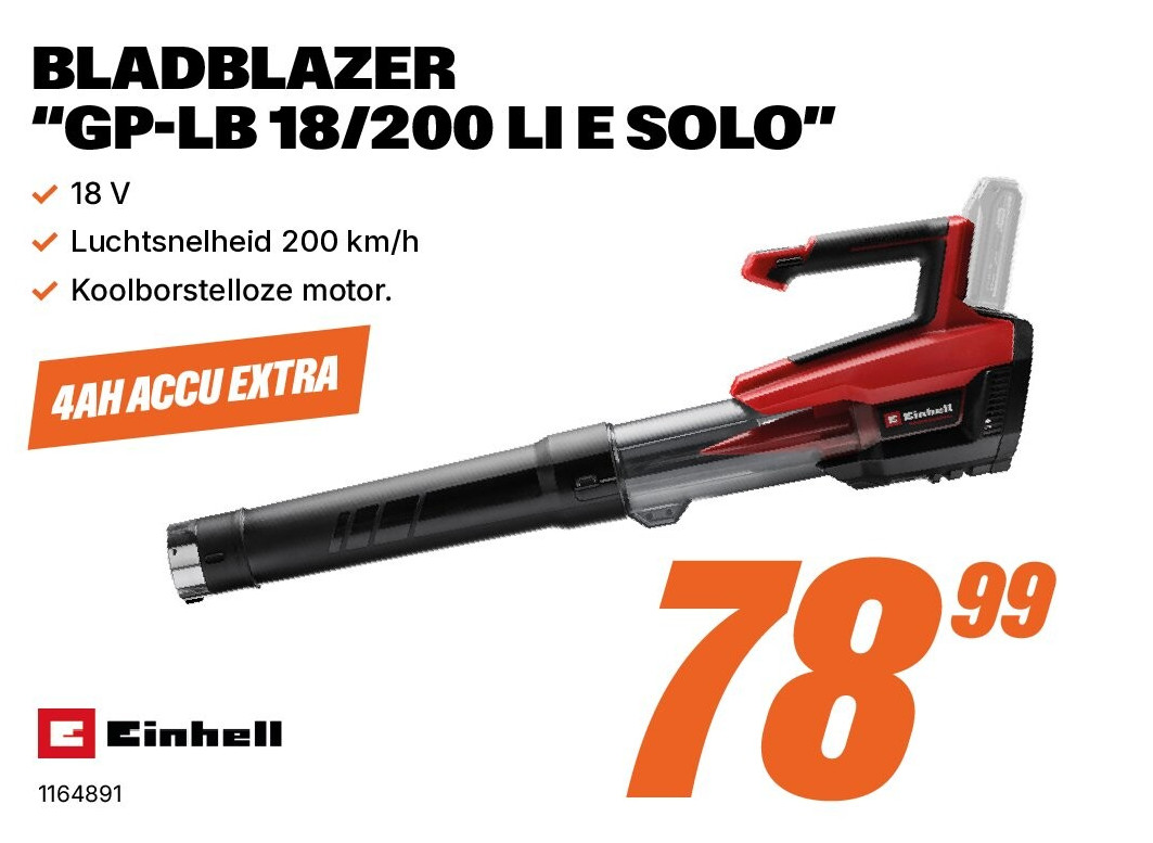 BLADBLAZER “GP-LB 18/200 LI E SOLO”