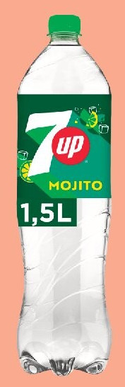 Boisson gazeuse Mojito citron menthe 7UP 1,5 l