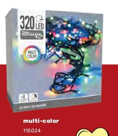 Verlichting met 320 LED multi-color