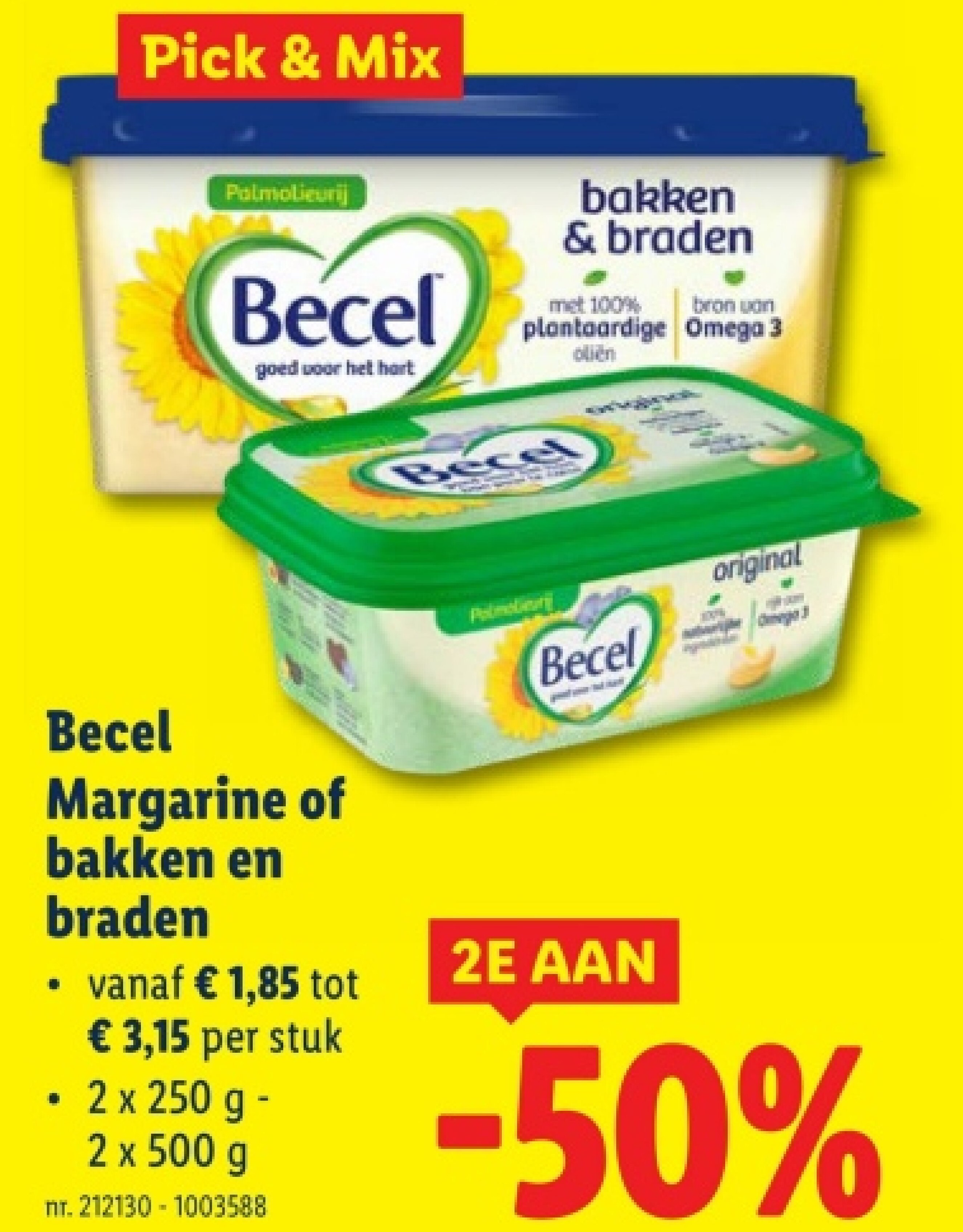 Margarine of bakken en braden