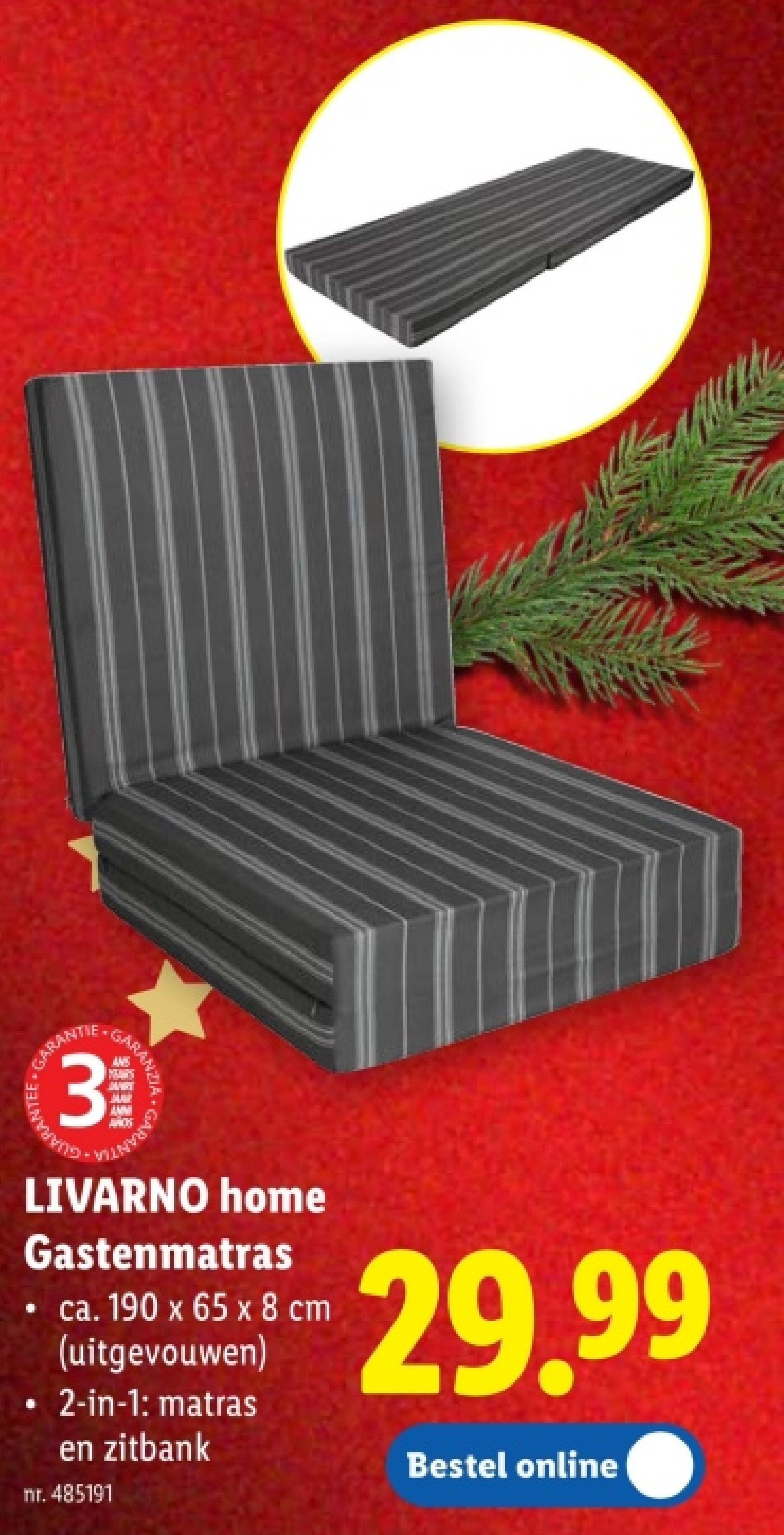 Gastenmatras