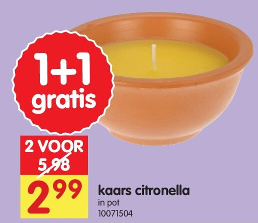 kaars citronella