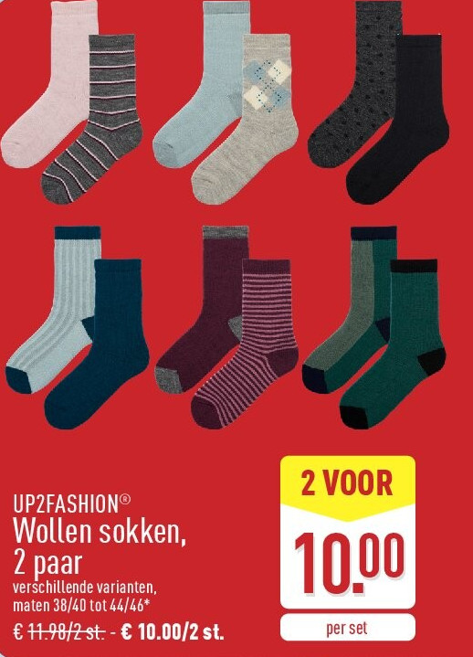 Wollen sokken, 2paar