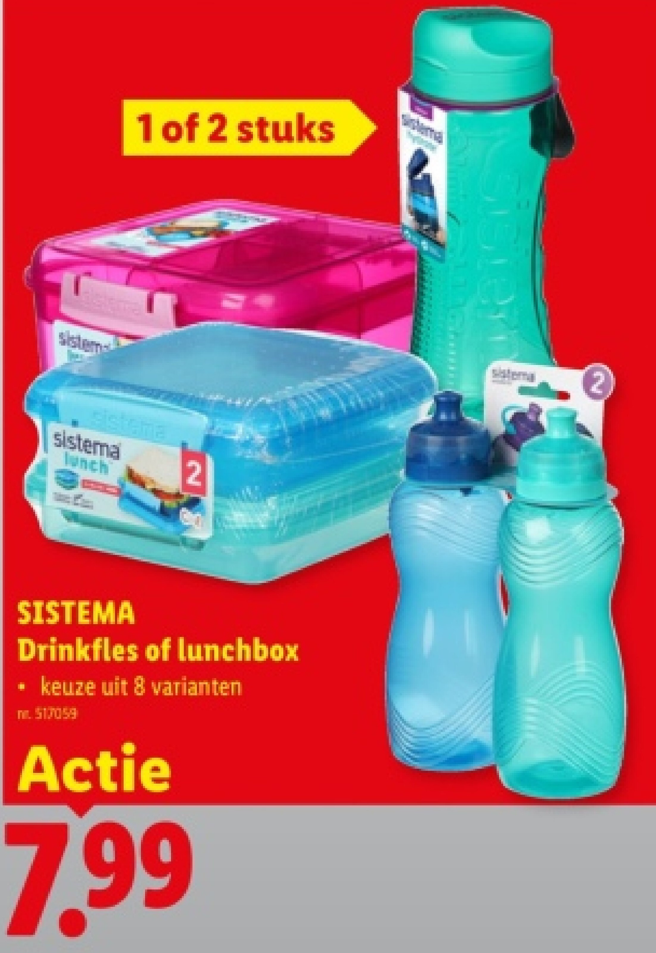 Drinkfles of lunchbox