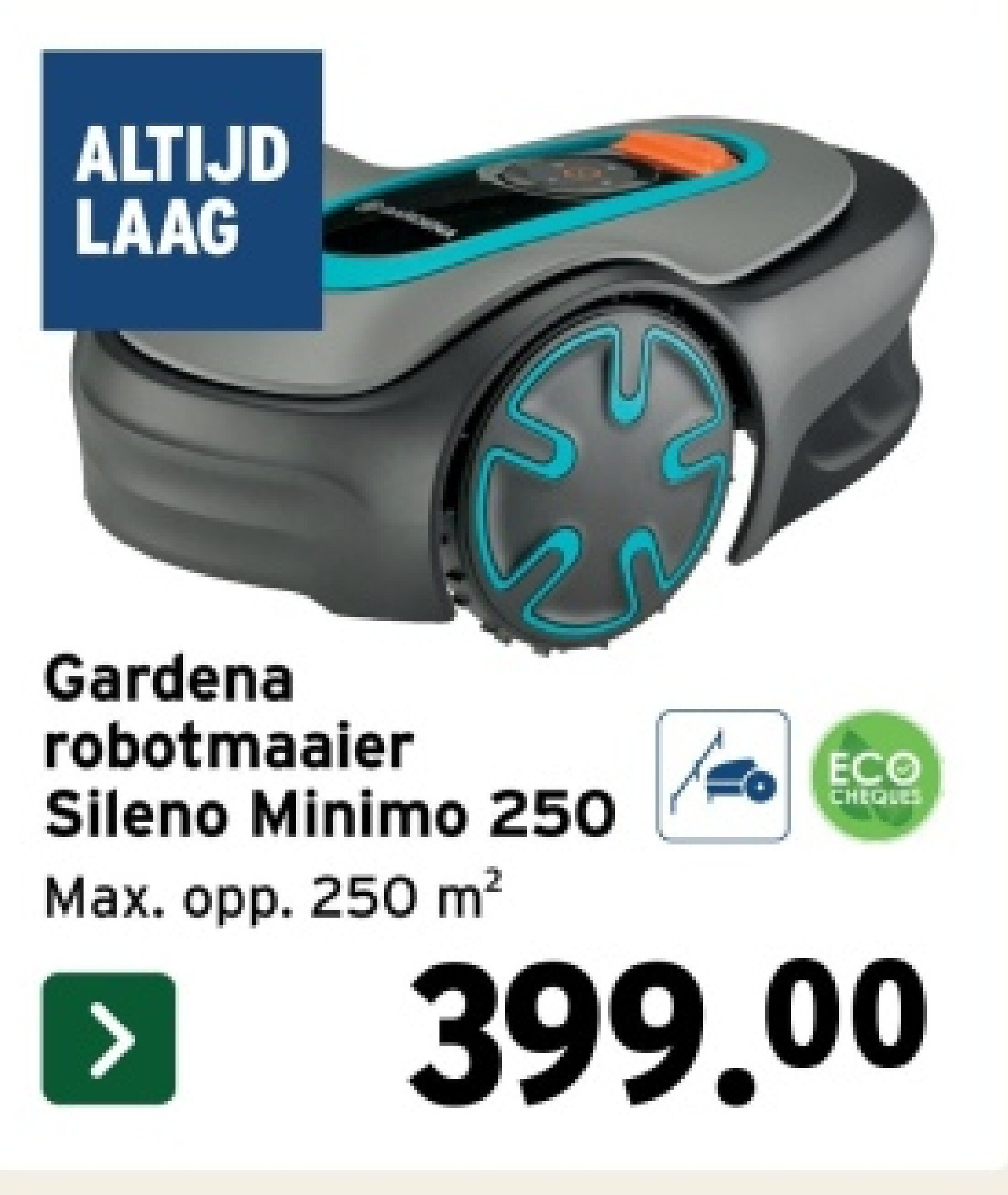 Gardena robotmaaier Sileno Minimo 250