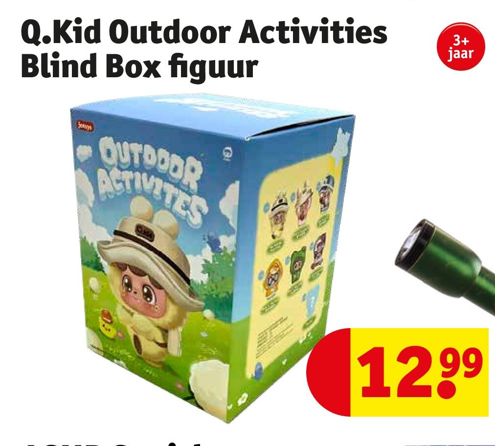 Q.Kid Outdoor Activities Blind Box figuur