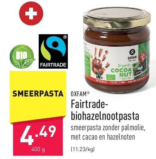 Fairtradebiohazelnootpasta
