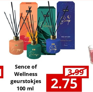 Sence of Wellness geurstokjes 100 ml